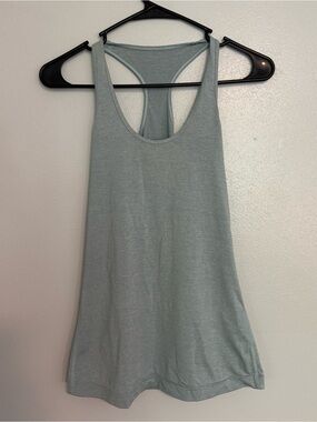 lululemon Racer Back Tank Top - Light Blue